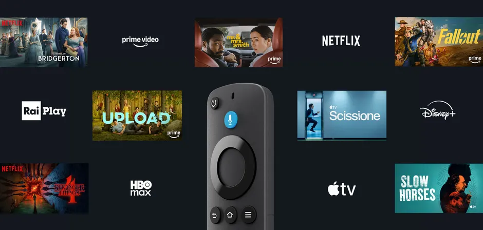 App di streaming disponibili sulla Fire TV Stick 4K Plus