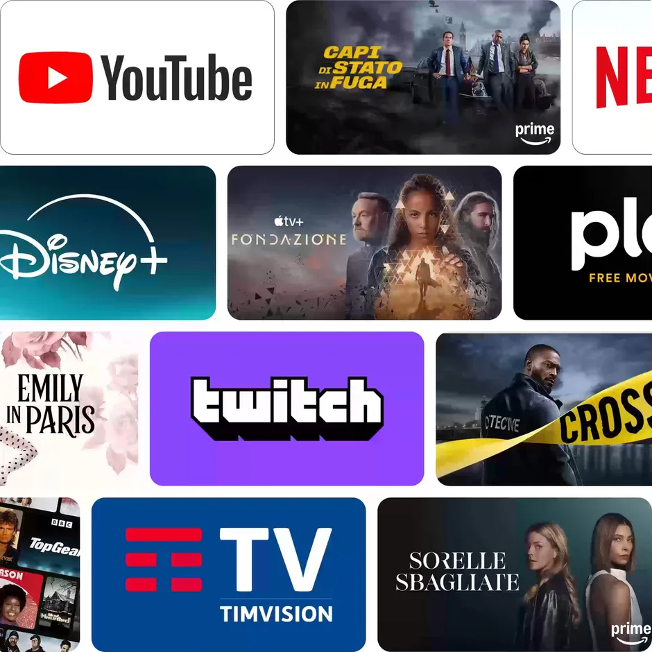 App di streaming sull'Amazon Fire TV Stick 4K Select