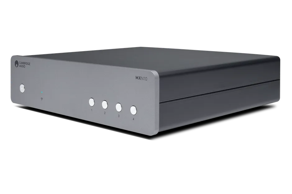 Cambridge Audio MXN10 ripreso di tre quarti